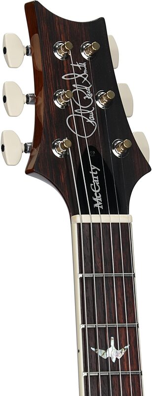 open zoom image for PRS Paul Reed Smith McCarty Electric Guitar (with Case), Black Gold, Serial Number 0415457, Headstock Left Front