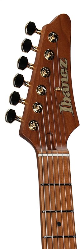open zoom image for Ibanez AZ2204 Prestige Electric Guitar (with Case), Transparent Fade Burst, Serial Number 210001F2534273, Headstock Left Front
