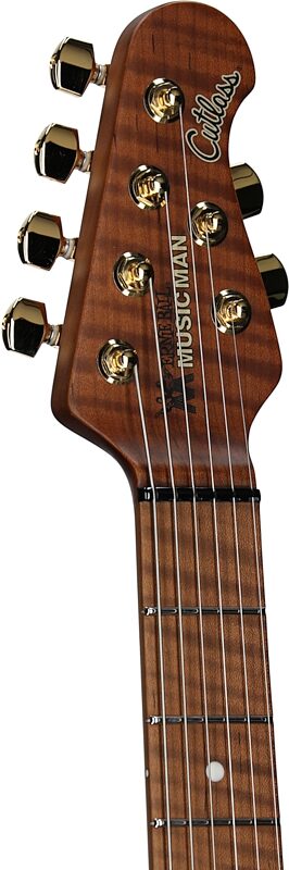 open zoom image for Ernie Ball Music Man Jason Richardson Cutlass 6 Electric Guitar (with Case), Majora, Maple Fretboard, Serial Number S13533, Headstock Left Front