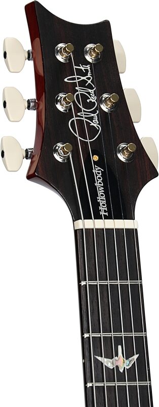 open zoom image for PRS Paul Reed Smith Hollowbody II 10-Top Electric Guitar (with Case), McCarty Sunburst, Serial Number 0419557, Headstock Left Front