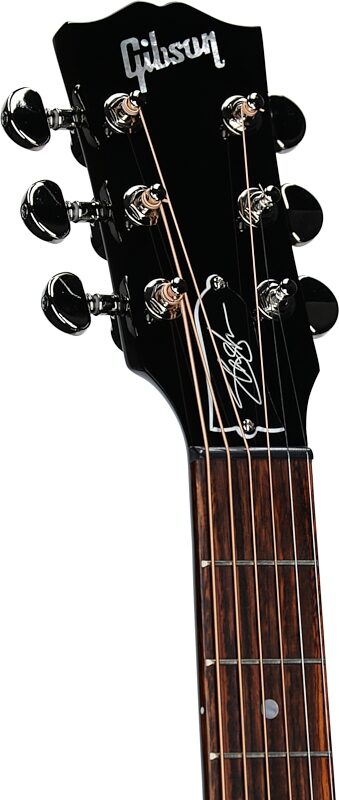 open zoom image for Gibson Slash J-45 Acoustic-Electric Guitar (with Case), November Burst, Serial Number 20266054, Headstock Left Front