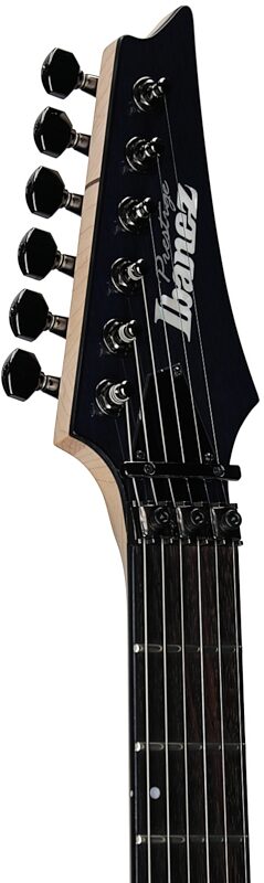 open zoom image for Ibanez S6670SK Prestige Electric Guitar (with Case), Dark Ultramarine Blue, Serial Number 210001F2600080, Headstock Left Front
