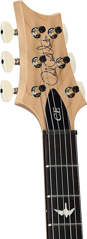 open zoom image for PRS Paul Reed Smith CE24 Electric Guitar (with Gig Bag), Faded Gray Black Purple Burst, Serial Number 0423003, Headstock Left Front