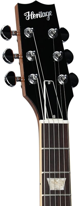 open zoom image for Heritage Standard II Collection H-150 P-90 Electric Guitar (with Case), Dirty Lemon Burst, Serial Number 1260584, Headstock Left Front