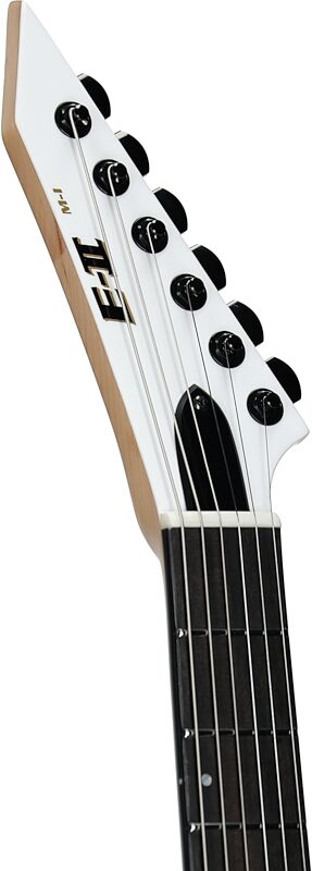 open zoom image for ESP E-II MIINT Electric Guitar (with Case), Snow White, B-Stock, Serial Number ES2934253, Headstock Left Front