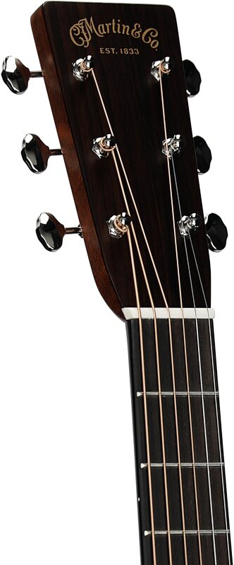 open zoom image for Martin D-28 Satin Acoustic Guitar (with Case), Burst, Serial Number M3036165, Headstock Left Front