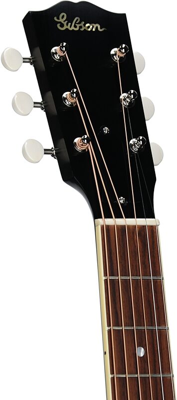 open zoom image for Gibson Custom Shop Historic 1934 Jumbo VOS Acoustic Guitar (with Case), Vintage Sunburst, Serial Number 20536001, Headstock Left Front