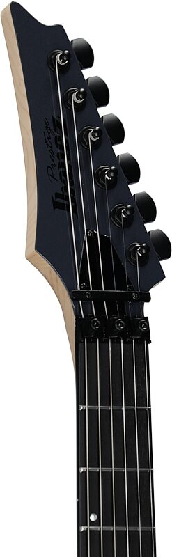 open zoom image for Ibanez RGR5130R Prestige Electric Guitar (with Case), Gray Metallic, Serial Number 210001F2600750, Headstock Left Front