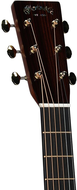 open zoom image for Martin D-28E Modern Deluxe Dreadnought Acoustic-Electric Guitar (with Case), New, Serial Number M3065603, Headstock Left Front