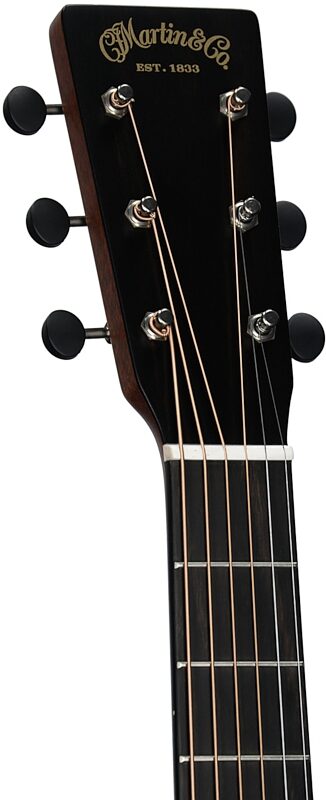 open zoom image for Martin CEO7 Sloped Shoulder 00 14-Fret Acoustic Guitar (with Case), Autumn Sunset Burst, Serial Number M3063974, Headstock Left Front