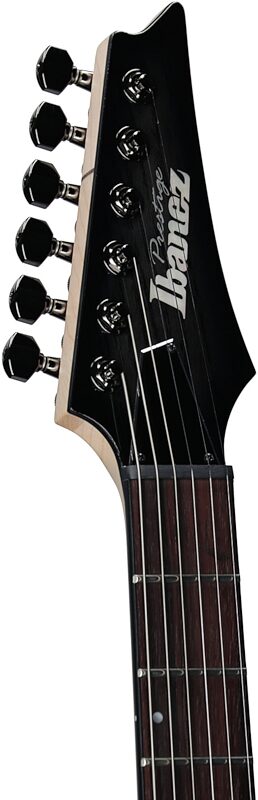open zoom image for Ibanez S6621AH Prestige Electric Guitar (with Case), Transparent Gray Burst, Serial Number 210001F2601041, Headstock Left Front