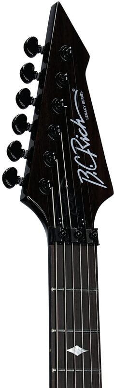 open zoom image for B.C. Rich Ironbird MK1 Legacy Series FR Electric Guitar, Gloss Black, Headstock Left Front