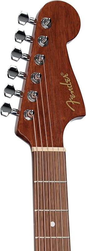 open zoom image for Fender California Standard Redondo CE Dreadnought Acoustic-Electric Guitar, Natural, Headstock Left Front