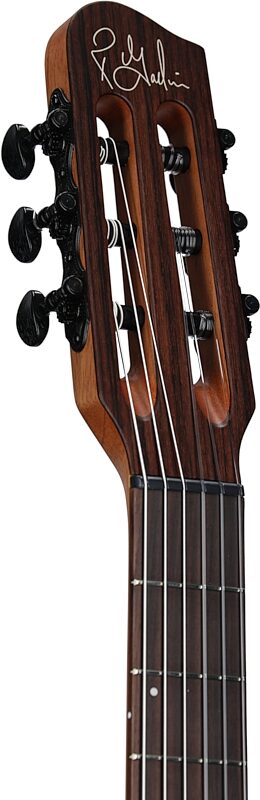 open zoom image for Godin Multiac Mundial Classical Acoustic-Electric Guitar (with Gig Bag), Kanyon Burst, Open Box (Very Good), Headstock Left Front