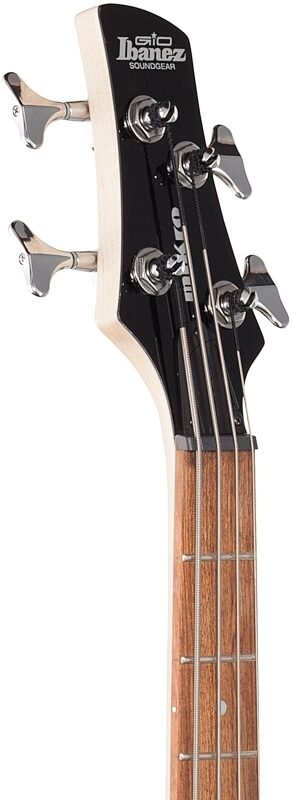 open zoom image for Ibanez GSRM20 Mikro Electric Bass, Black, Headstock Left Front