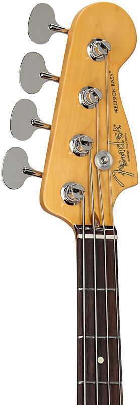 open zoom image for Fender American Professional Classic Precision Electric Bass (with Gig Bag), 3-Color Sunburst, Headstock Left Front