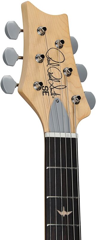 open zoom image for PRS Paul Reed Smith SE Silver Sky Electric Guitar, Left-Handed, Rosewood Fretboard (with Gig Bag), Laurel Green, Headstock Left Front