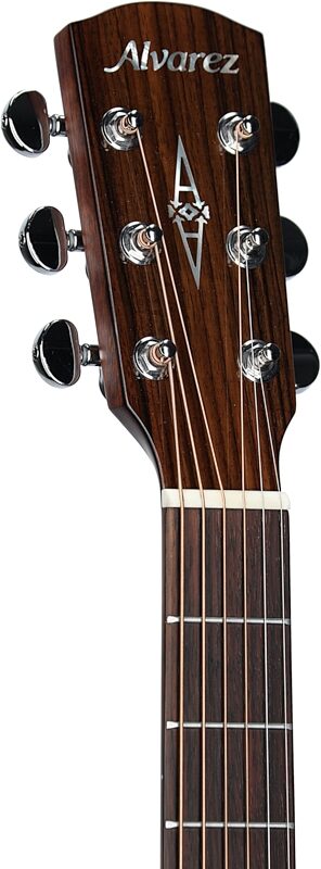 open zoom image for Alvarez AGE95CESHB Artist Elite Grand Auditorium Acoustic-Electric Guitar, New, Headstock Left Front