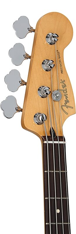open zoom image for Fender Player II Modified Active Precision Bass, Rosewood Fingerboard (with Gig Bag), Harvest Green, Headstock Left Front