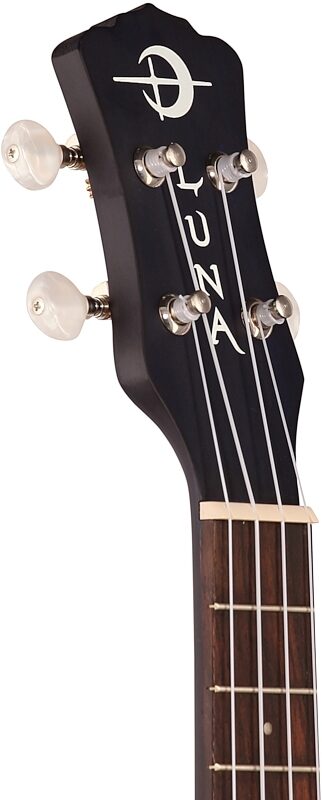 open zoom image for Luna UKEGWC Great Wave Concert Ukulele with Gig Bag, New, Headstock Left Front
