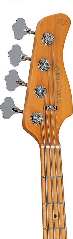 open zoom image for Sire Marcus Miller V6 Electric Bass, 3-Tone Sunburst, Headstock Left Front