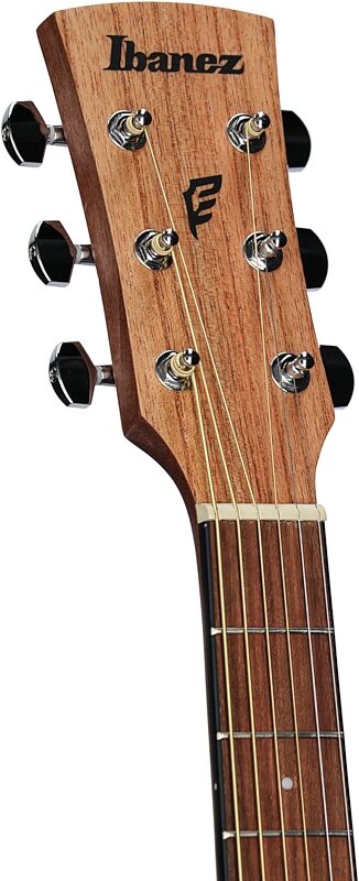 open zoom image for Ibanez PN2MD Acoustic Guitar, Open Pore Natural, Headstock Left Front