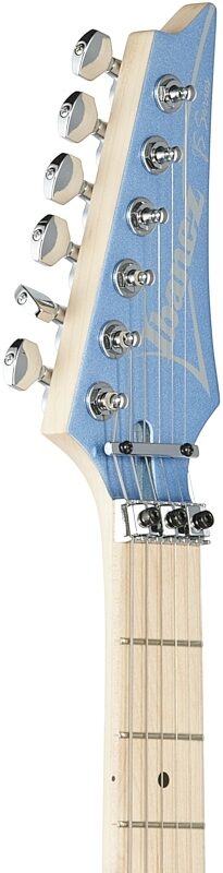 open zoom image for Ibanez Joe Satriani JS140M Electric Guitar, Soda Blue, Headstock Left Front