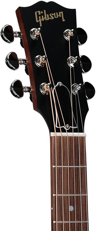 open zoom image for Gibson J-45 Special Satin Acoustic-Electric Guitar (with Gig Bag), Natural, Headstock Left Front