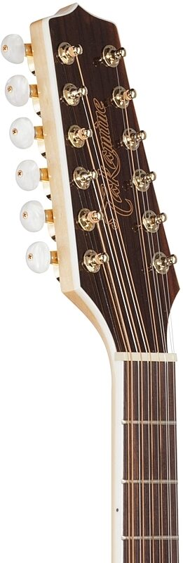 open zoom image for Takamine GJ72CE Jumbo Cutaway Acoustic-Electric Guitar, 12-String, Natural, Open Box (Very Good), Headstock Left Front