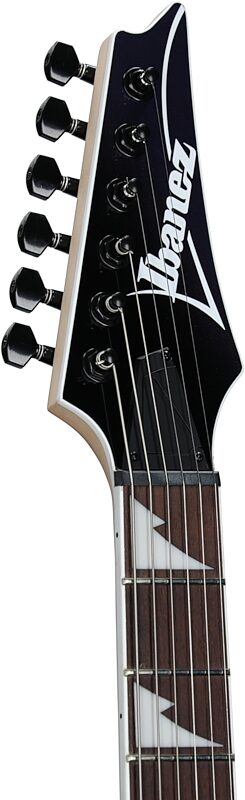 open zoom image for Ibanez RG421DX Electric Guitar, Twilight Shade, Headstock Left Front