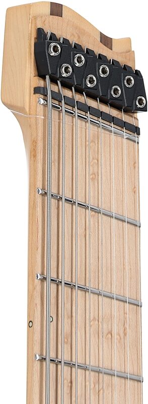 open zoom image for Strandberg Boden Original NX 8 Electric Guitar (with Gig Bag), Charcoal Black, Headstock Left Front
