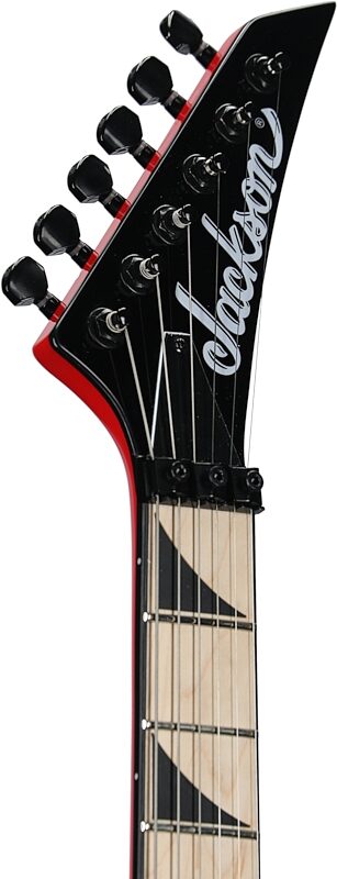 open zoom image for Jackson X Series Warrior WRX24M Electric Guitar, Ferrari Red, Open Box (Very Good), Headstock Left Front