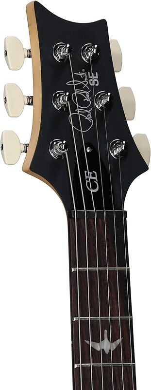 open zoom image for PRS Paul Reed Smith SE CE 24 v2 Electric Guitar (with Gig Bag), Black Cherry, Headstock Left Front
