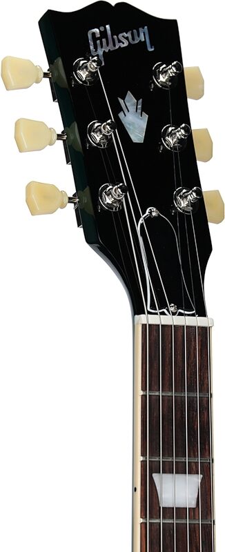 open zoom image for Gibson SG Standard '61 Custom Color Electric Guitar (with Case), Translucent Teal, Headstock Left Front
