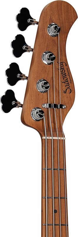 open zoom image for Sadowsky MetroExpress 21-Fret P/J Electric Bass, Maple Fingerboard (with Gig Bag), Sunburst, Headstock Left Front