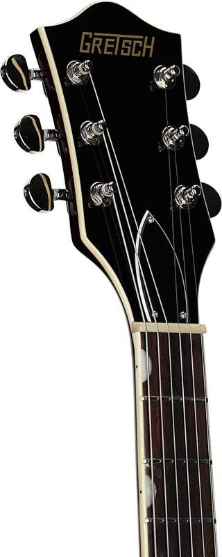 open zoom image for Gretsch G2655 Streamliner CB Junior Electric Guitar, Black, Headstock Left Front