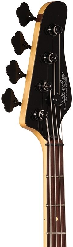 open zoom image for Schecter Michael Anthony Electric Bass, Carbon Gray, Headstock Left Front