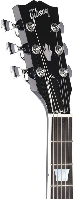 open zoom image for Gibson SG Modern Electric Guitar (with Case), Blueberry Fade, Headstock Left Front