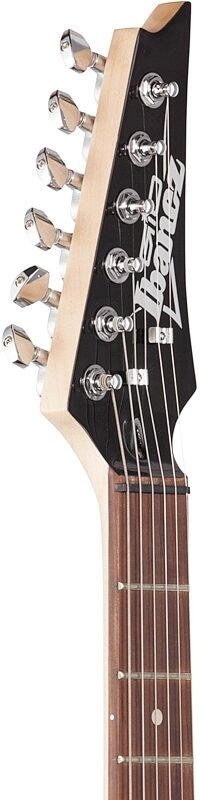 open zoom image for Ibanez GRX20Z Electric Guitar, Black, Headstock Left Front