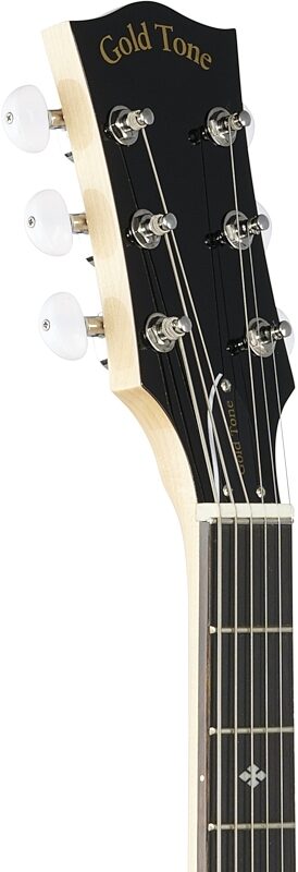 open zoom image for Gold Tone GT-500 Banjitar Deluxe 6-String Banjo, Open Box (Good), Headstock Left Front
