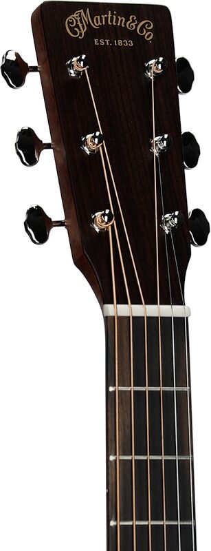 open zoom image for Martin DE Retro Plus Mahogany Acoustic-Electric Guitar, Open Box (Good), Headstock Left Front