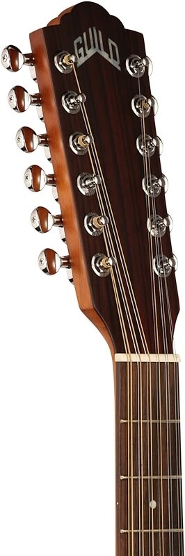 open zoom image for Guild F-2512E Maple Acoustic-Electric Guitar, 12-String, Natural, Headstock Left Front