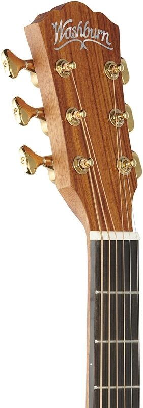 open zoom image for Washburn Bella Tono Elegante S24S Acoustic Guitar, Natural, Headstock Left Front
