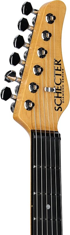 open zoom image for Schecter Japan PT Classic Electric Guitar (with Case), Transparent Fade Burst, Open Box (Very Good), Headstock Left Front