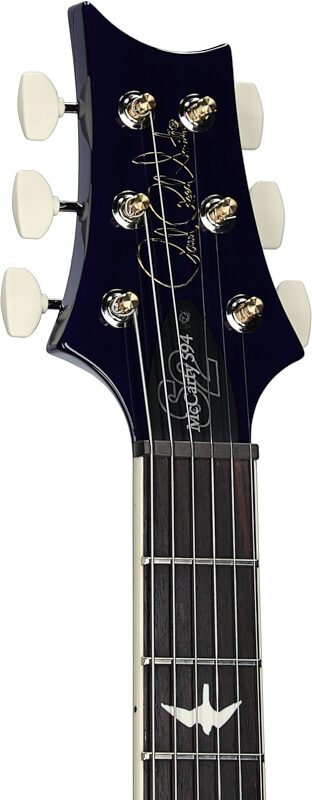 open zoom image for PRS Paul Reed Smith S2 McCarty 594 Electric Guitar (with Gig Bag), Faded Gray Black Blue Burst, Open Box (Very Good), Headstock Left Front