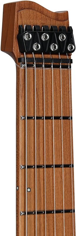open zoom image for Strandberg Boden Standard Series N2.6 Electric Guitar (with Gig Bag), Transparent Teal Metallic, Open Box (Very Good), Headstock Left Front