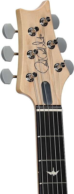 open zoom image for PRS Paul Reed Smith John Mayer Silver Sky Satin Electric Guitar (with Gig Bag), Mojave Brown, Headstock Left Front
