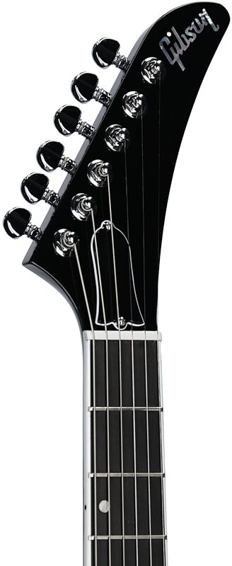 open zoom image for Gibson Victory Figured Top Electric Guitar (with Case), Cobalt Burst, Headstock Left Front