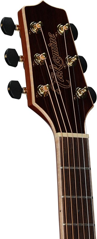 open zoom image for Takamine GD93CE Dreadnought Cutaway Acoustic-Electric Guitar, Gloss Natural, Headstock Left Front