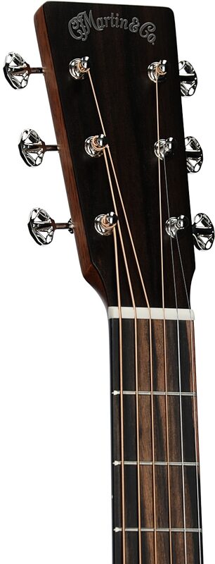 open zoom image for Martin SC-13E Modern Acoustic-Electric Guitar (with Soft Case), Mezcal Burst, Headstock Left Front